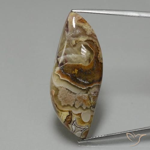 22.13ct Натуральный Многоцветный Яшма, причудливая, Непрозрачный