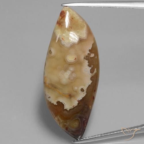 17.69ct Натуральный Многоцветный Яшма, причудливая, Непрозрачный