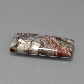 12.20 карата, натуральный Многоцветный Яшма, Огранка Багет, Непрозрачный