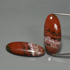 33.98 карата, натуральный Многоцветный Яшма, Огранка Овал, Непрозрачный