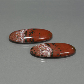 33.98 карата, натуральный Многоцветный Яшма, Огранка Овал, Непрозрачный