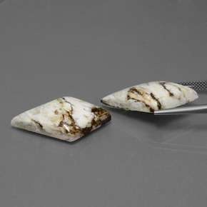  карата, натуральный Многоцветный Яшма, Необычная форма, Непрозрачный