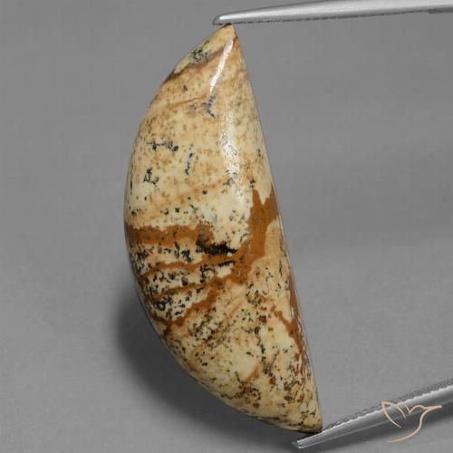22.98ct Натуральный Многоцветный Яшма, причудливая, Непрозрачный