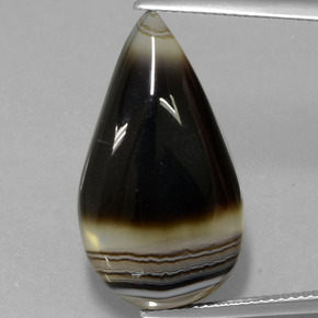 15.22 карата, натуральный Многоцветный Яшма, Форма груши, Полупрозрачный