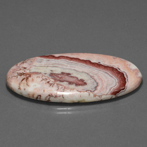 55.89 карата, натуральный Многоцветный Яшма, Огранка Овал, Непрозрачный