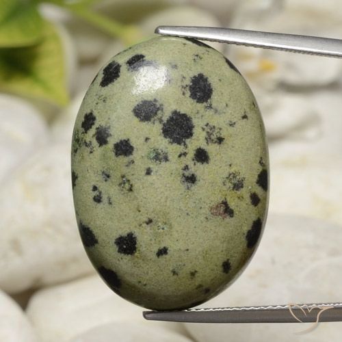 28.20ct Натуральный Многоцветный Яшма, Овал, Непрозрачный