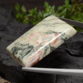 59.34 карата, натуральный Многоцветный Яшма, Огранка Багет, Непрозрачный