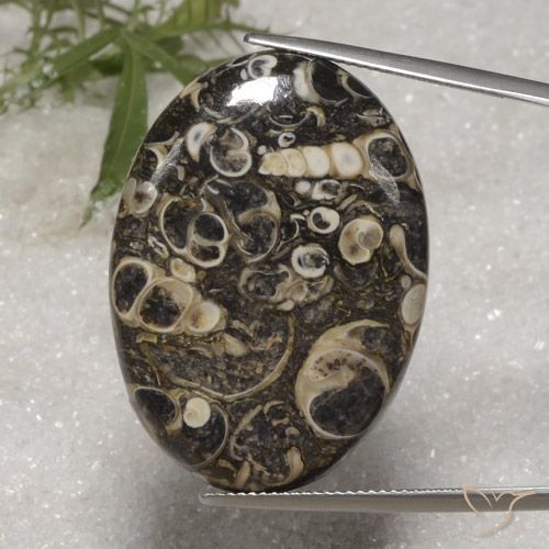 36.40ct Натуральный Многоцветный Яшма, Овал, Непрозрачный