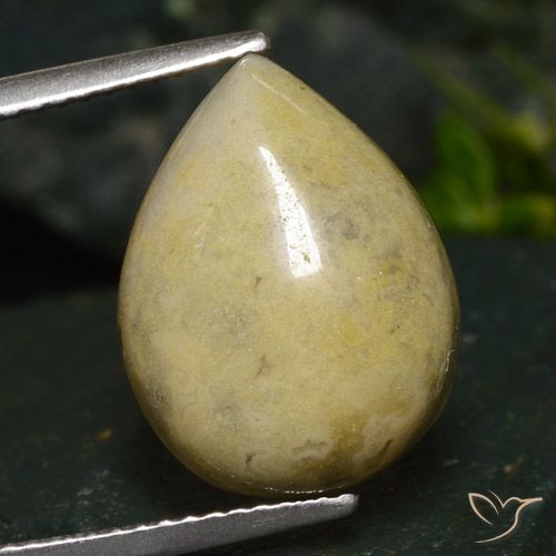 8.67ct Натуральный Многоцветный Яшма, Форма груши, Непрозрачный