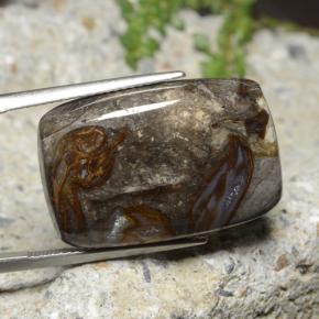 Натуральный Многоцветный Яшма 25,44 карата Подушка Крой, Непрозрачный