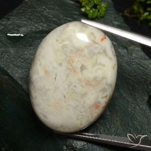 41.06ct Натуральный Многоцветный Яшма, Овал, Непрозрачный