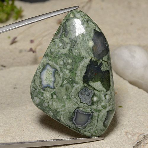 41.76ct Натуральный Многоцветный Яшма, причудливая, Непрозрачный