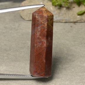 25.52 карата, натуральный Многоцветный Яшма, Необычная форма, Непрозрачный