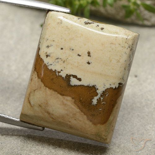 29.59ct Натуральный Многоцветный Яшма, Огранка Багет, Непрозрачный