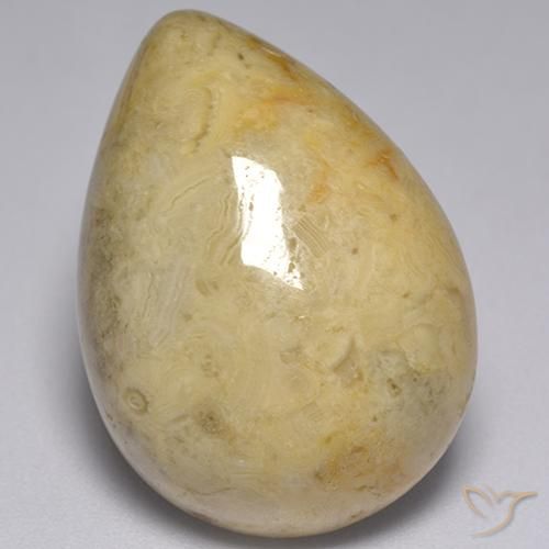 25.97ct Натуральный Многоцветный Яшма, Форма груши, Непрозрачный