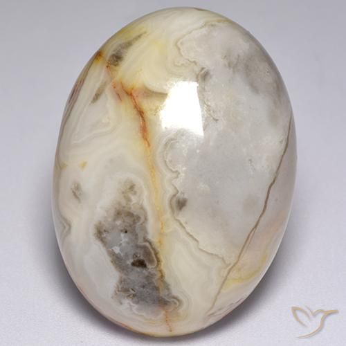 42.94ct Натуральный Многоцветный Яшма, Овал, Непрозрачный