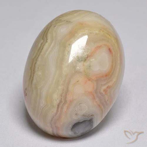 19.80ct Натуральный Многоцветный Яшма, Овал, Непрозрачный