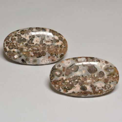 24.09 карата, натуральный Многоцветный Яшма, Огранка Овал, Непрозрачный