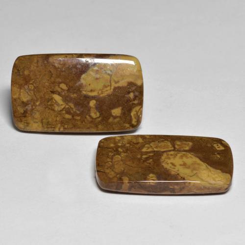 26.16 карата, натуральный Многоцветный Яшма, Подушка Крой, Непрозрачный