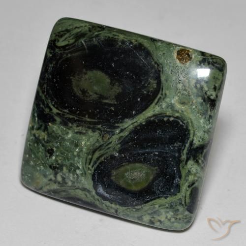 37.53ct Натуральный Многоцветный Яшма, Квадрат, Непрозрачный