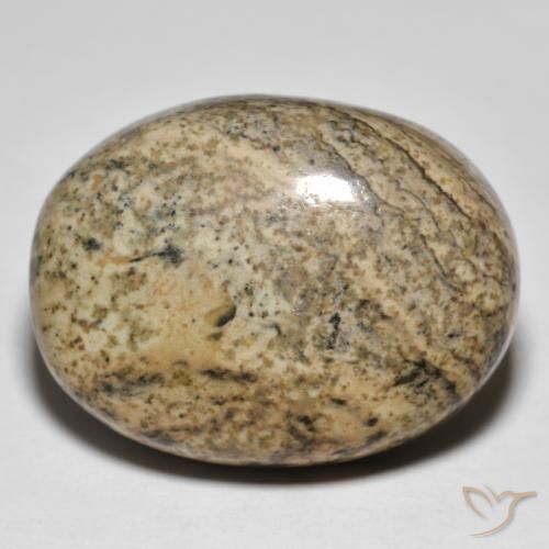 42.34ct Натуральный Многоцветный Яшма, Овал, Непрозрачный