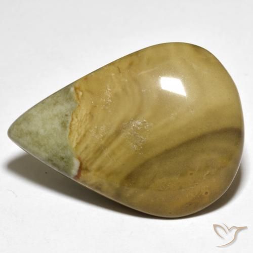 25.49ct Натуральный Многоцветный Яшма, Форма груши, Непрозрачный