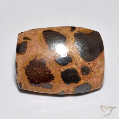 9.85ct Натуральный Многоцветный Яшма, Подушка, Непрозрачный