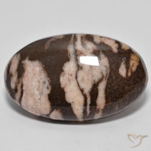 25.70ct Натуральный Многоцветный Яшма, Овал, Непрозрачный