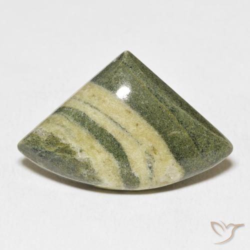 19.98ct Натуральный Многоцветный Яшма, Триллион, Непрозрачный