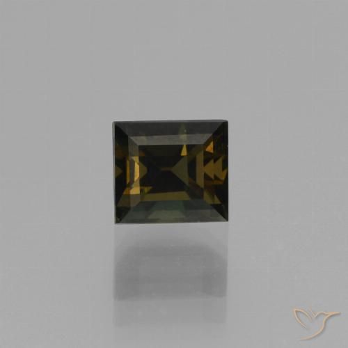 1.09ct Натуральный Шоколадно-коричневый Корнерупин, Огранка Багет, Чистота VVS