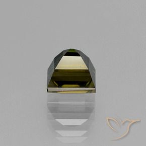 1.09 карата, натуральный Шоколадно-коричневый Корнерупин, Огранка Багет, Чистота VVS