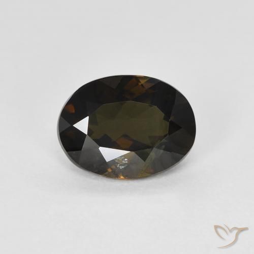 1.70ct Натуральный Шоколадно-коричневый Корнерупин, Овал, VS-SI