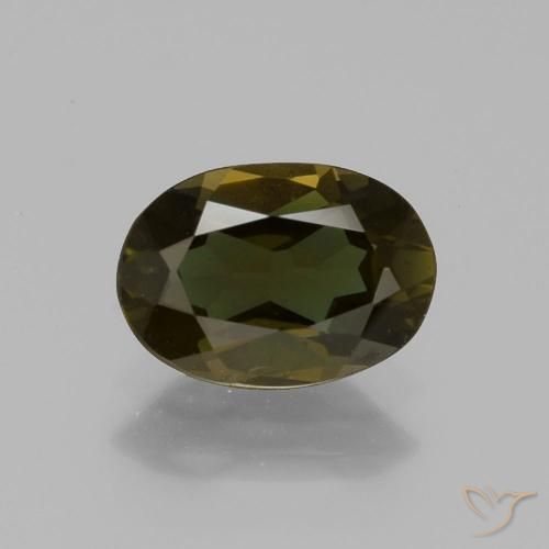 1.04ct Натуральный Коричневый Корнерупин, Овал, Чистота VS