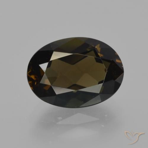 2.75ct Натуральный Шоколадно-коричневый Корнерупин, Овал, Чистота VVS