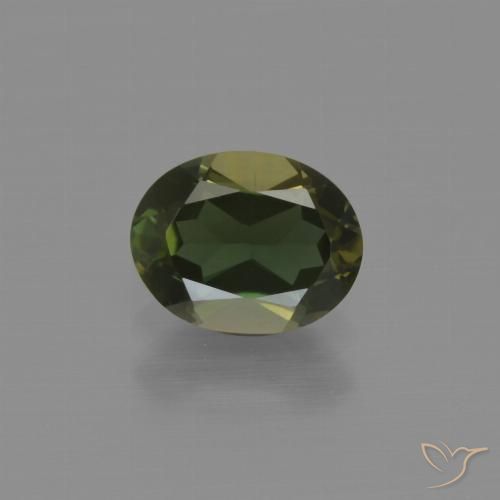 1.08ct Натуральный Темно-коричневый Корнерупин, Овал, Чистота VVS
