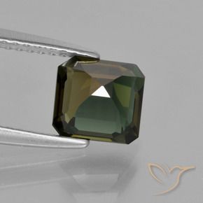 1.73 карата, натуральный Холодный коричневый Корнерупин, Октагон / Изумрудная Огранка, Чистота VVS