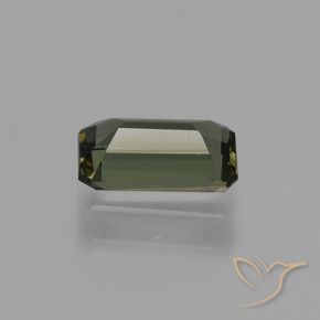 0.62 карата, натуральный Коричневато-зеленый Корнерупин, Октагон / Изумрудная Огранка, Чистота VVS