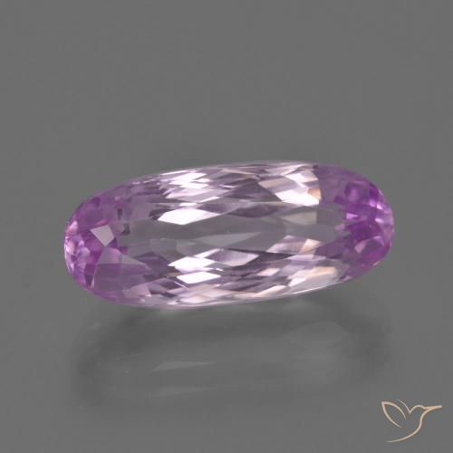 7.04ct Натуральный Очень светло-фиолетовый кунцит, Овал, Чистота VVS