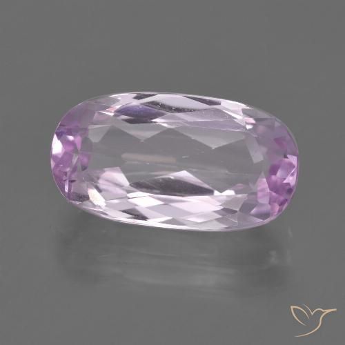 6.42ct Натуральный Розовато-пурпурный кунцит, Овал, Чистота VS