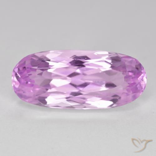 11.06ct Натуральный Розовато-фиолетовый фиолетовый кунцит, Овал, Чистота VS