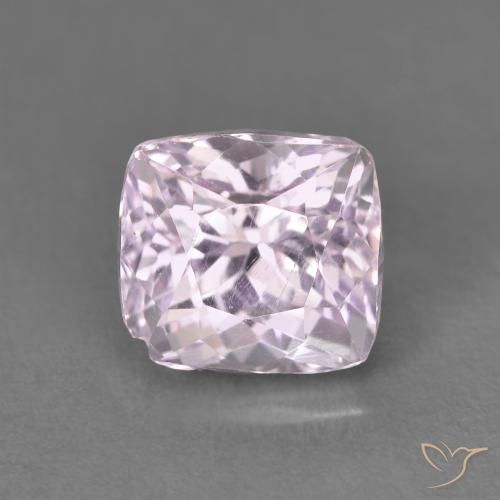 2.66ct Натуральный Очень светлый лавандовый розовый кунцит, Подушка, VS-SI