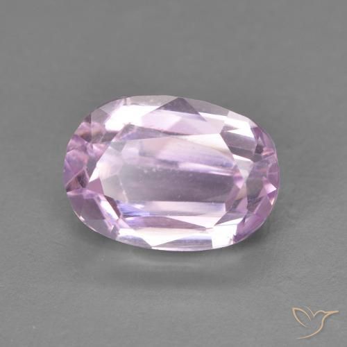 3.60ct Натуральный Светло-фиолетовый розовый кунцит, Овал, Чистота VVS