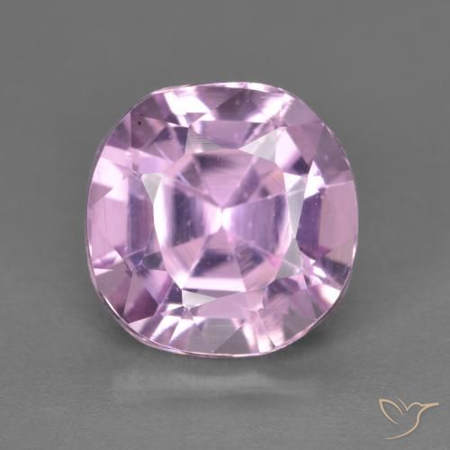 4.37ct Натуральный Medium Light-Purple кунцит, Подушка, VVS-VS