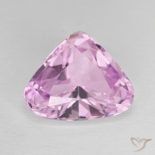 9.79ct Натуральный Сирень кунцит, Форма груши, VVS-VS