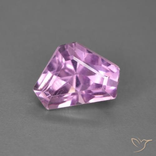 2.23ct Натуральный Розовато-фиолетовый фиолетовый кунцит, причудливая, Чистота VVS