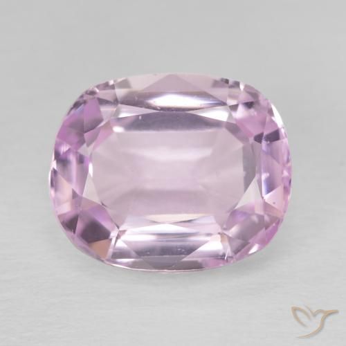 6.96ct Натуральный Светло-сиреневый кунцит, Подушка, VVS-VS