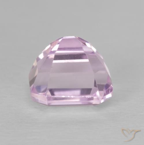 2.50 карата, натуральный Medium Light-Pink кунцит, Октагон / Изумрудная Огранка, VVS-VS