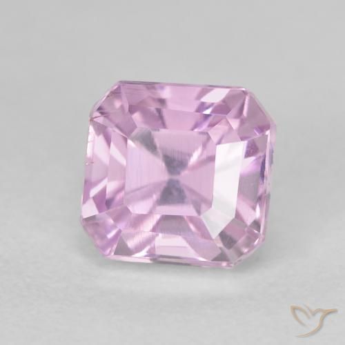 2.10ct Натуральный Средний фиолетовый кунцит, Изумрудная огранка, Чистота VS