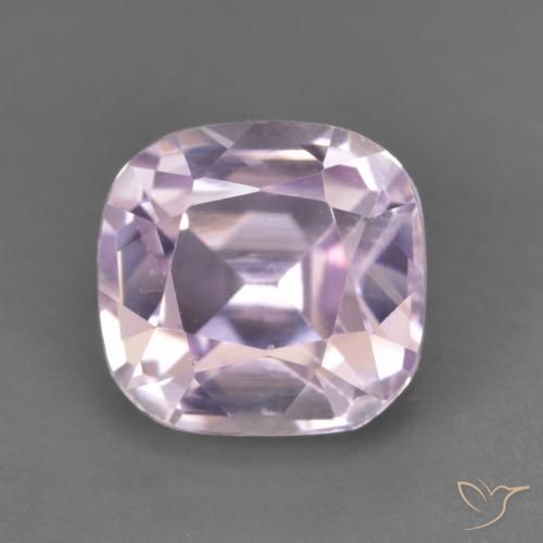 3.45ct Натуральный Светло-розовый кунцит, Подушка, Чистота VVS