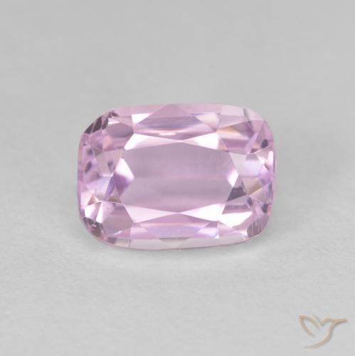 4.19ct Натуральный Средний фиолетовый кунцит, Подушка, Чистота VS
